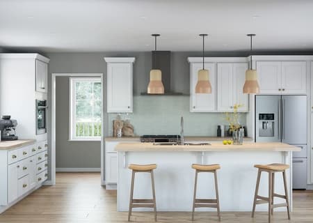 Builder White Shaker