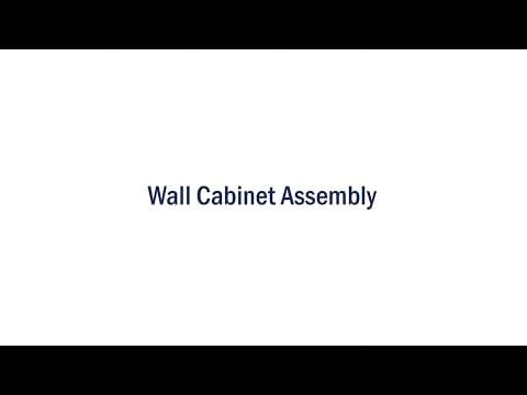 Wall Cabinet Assembly