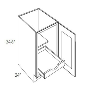 Richmond Plus CNC 101 R Sleek White-B18-FH-POS1