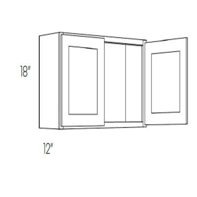 Richmond Plus CNC 104 R Mountain Stream-W1218 (one door)
