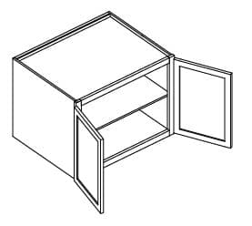 White Shaker W-Slab - W331824