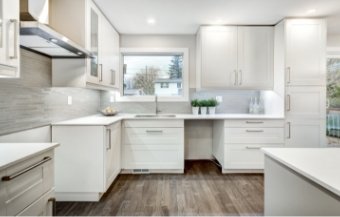 White Shaker W-Slab