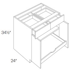 Double Drawer & Door Base Cabinets 1 POS