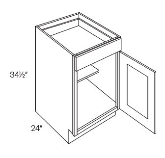 1 Door 1 Drawer Base Cabinets