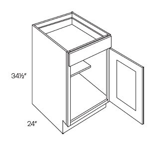 1 Door 1 Drawer Base Cabinets