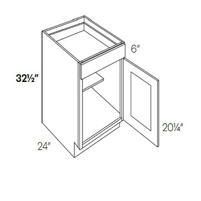 Single Door Base Cabinet