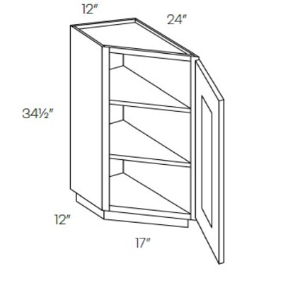 Angle Base End Cabinet
