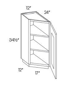 Angle Base End Cabinets