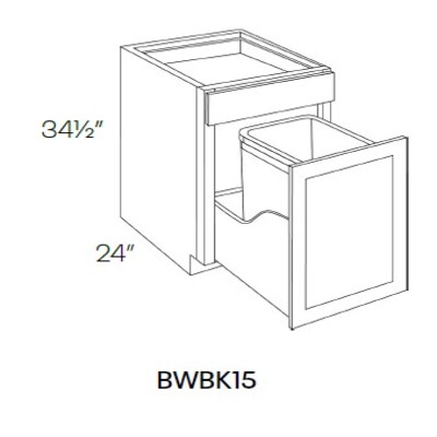 Waste Basket Cabinet