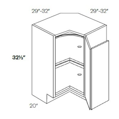 Lazy Susan Corner Base Cabinet