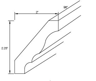 Large Crown Molding - BCM8