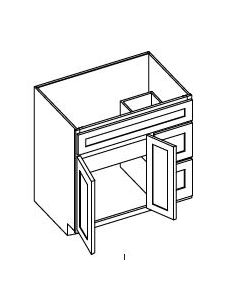 Thin White Shaker - BW-VSBDL36