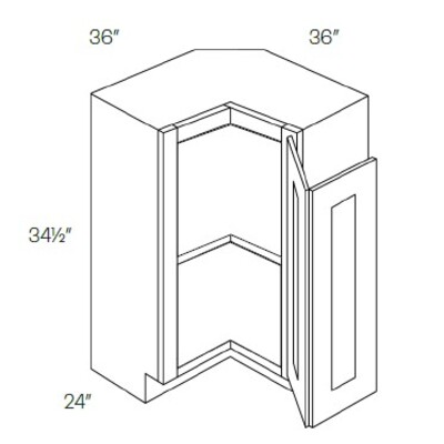 Easy Reach Corner Base Cabinet