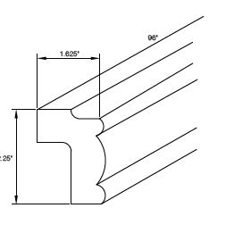 Bottom Edge Molding - BEM8