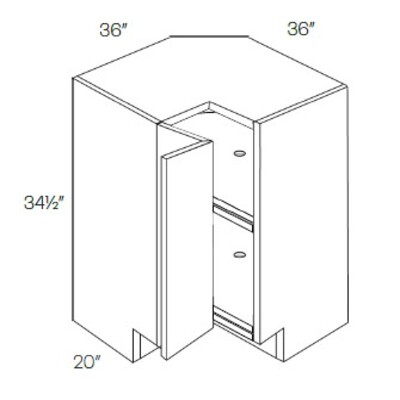 Lazy Susan Corner Base Cabinet