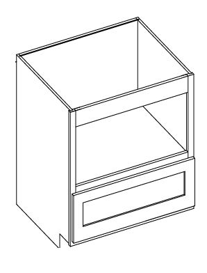 Microwave Base Cabinet