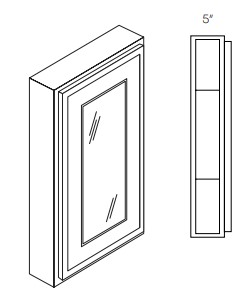 1 Door Medicine Cabinets