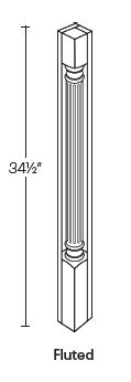 Corner Posts-Fluted