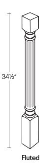 Posts-Fluted