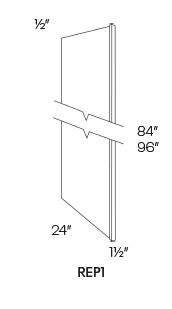 Refrigerator End Panels-REP1
