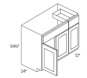 Combination Sink Base Cabinets