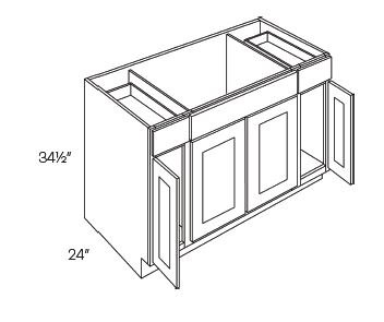 Combination Sink Base Cabinets 4 Door