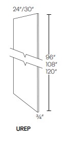 Refrigerator End Panels-UREP