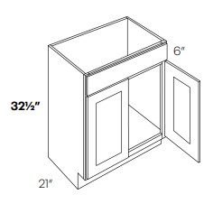Vanity Base - Handicap Accessible