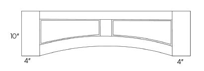 Arched Valances-Flat panel