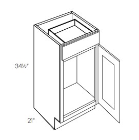 1 Door Vanity Base Cabinet