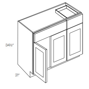 3 Door Vanity Base Cabinet