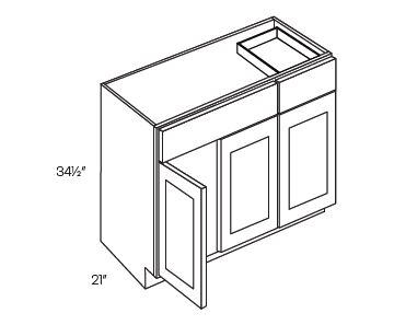 3 Door Vanity Base Cabinet