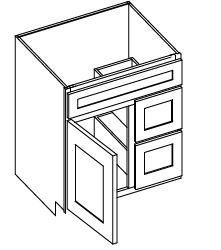 Vanity Sink Drawer Base