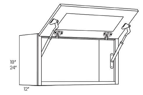 Horizontal Wall Cabinet