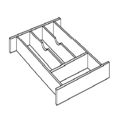 Wooden Cutlery Divider