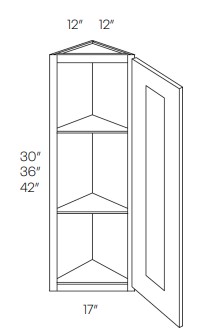 1 Door Wall End Cabinets
